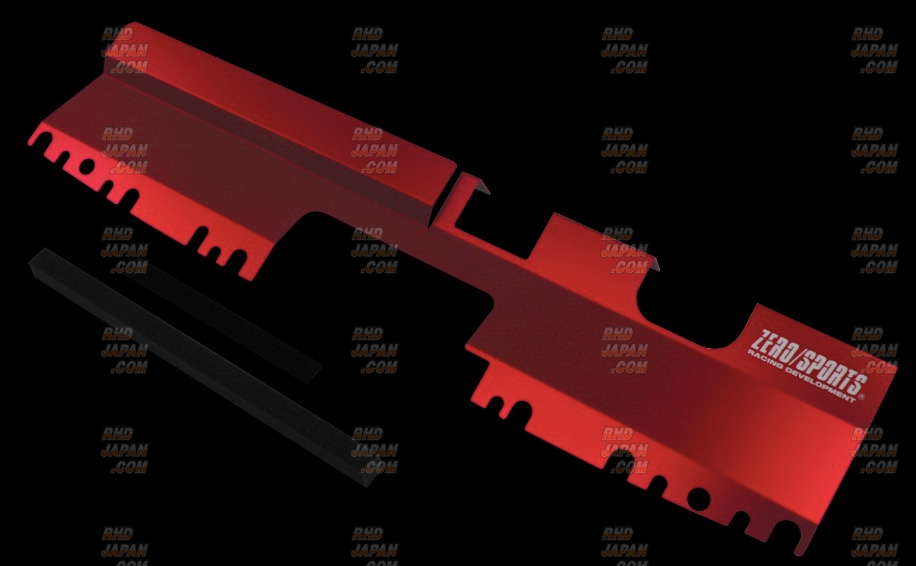 ZERO SPORTS Cool Action II 赤wrx s4  VAG ZERO/SPORTS Cool Action II Complete Set w/ Intercooler Guard